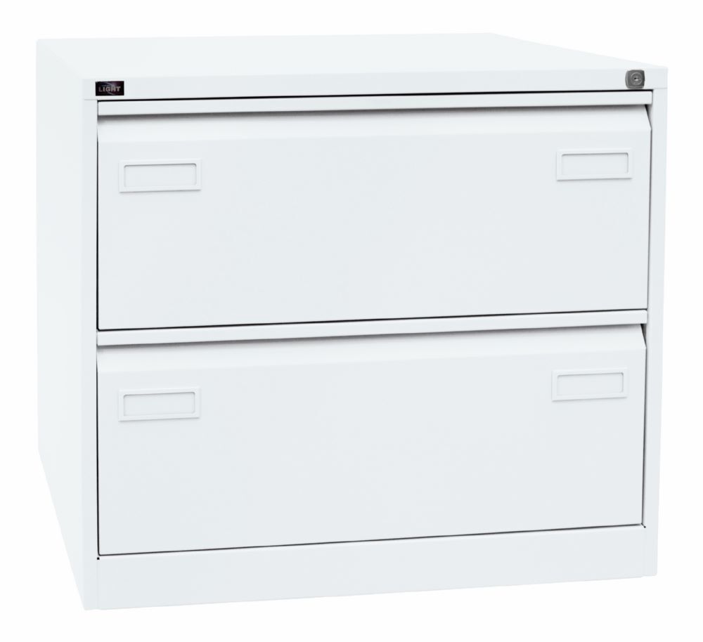 Bisley Light Light Hängeregistraturschrank doppelbahnig DIN A4 2 HR-Schubladen B 800 mm Produktbild Bisley Light Light Hängeregistraturschrank doppelbahnig DIN A4 2 HR-Schubladen B 800 mm bild 2