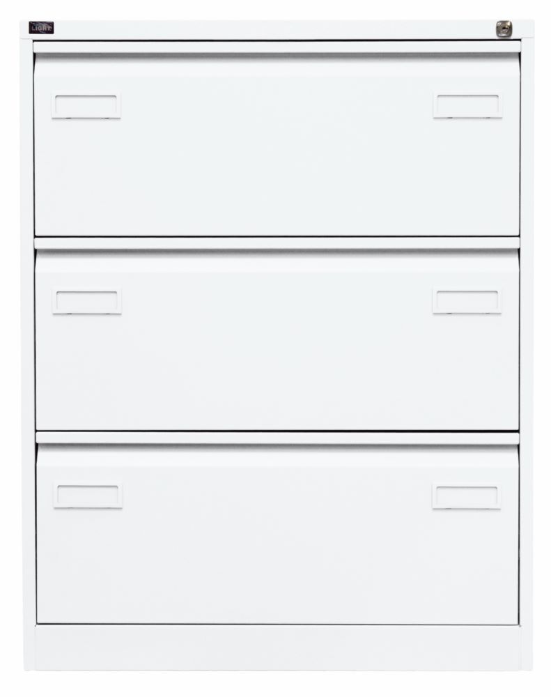 Bisley Light Light Hängeregistraturschrank DIN A4 3 HR-Schubladen H 1016 x B 800 mm Produktbild Bisley Light Light Hängeregistraturschrank DIN A4 3 HR-Schubladen H 1016 x B 800 mm