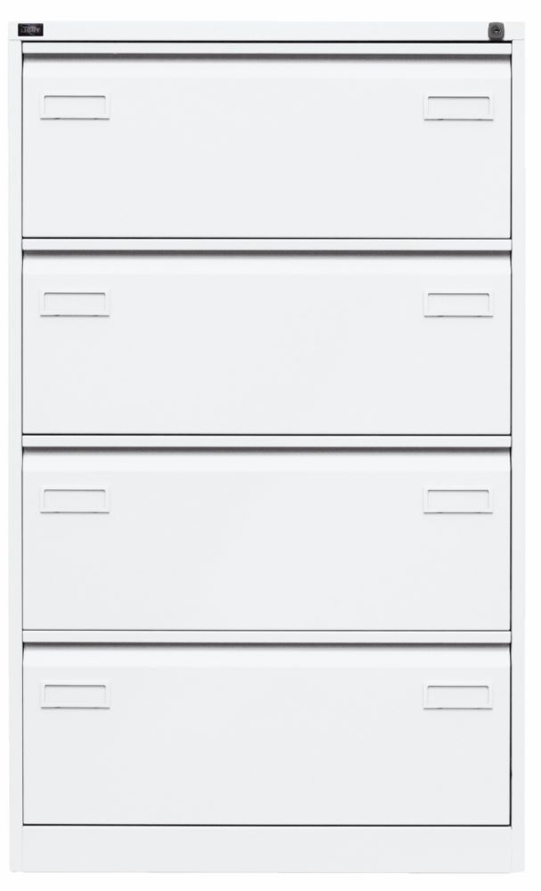 Bisley Light Light Hängeregistraturschrank DIN A4 4 HR-Schubladen H1321 x B800 x T622 mm Produktbild Bisley Light Light Hängeregistraturschrank DIN A4 4 HR-Schubladen H1321 x B800 x T622 mm