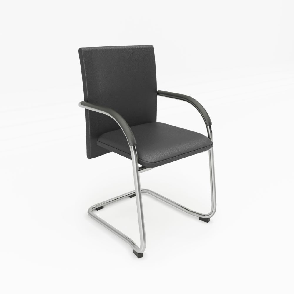 Bisley Besucherstuhl Classy in schwarz Produktbild Bisley Besucherstuhl Classy in schwarz bild 2