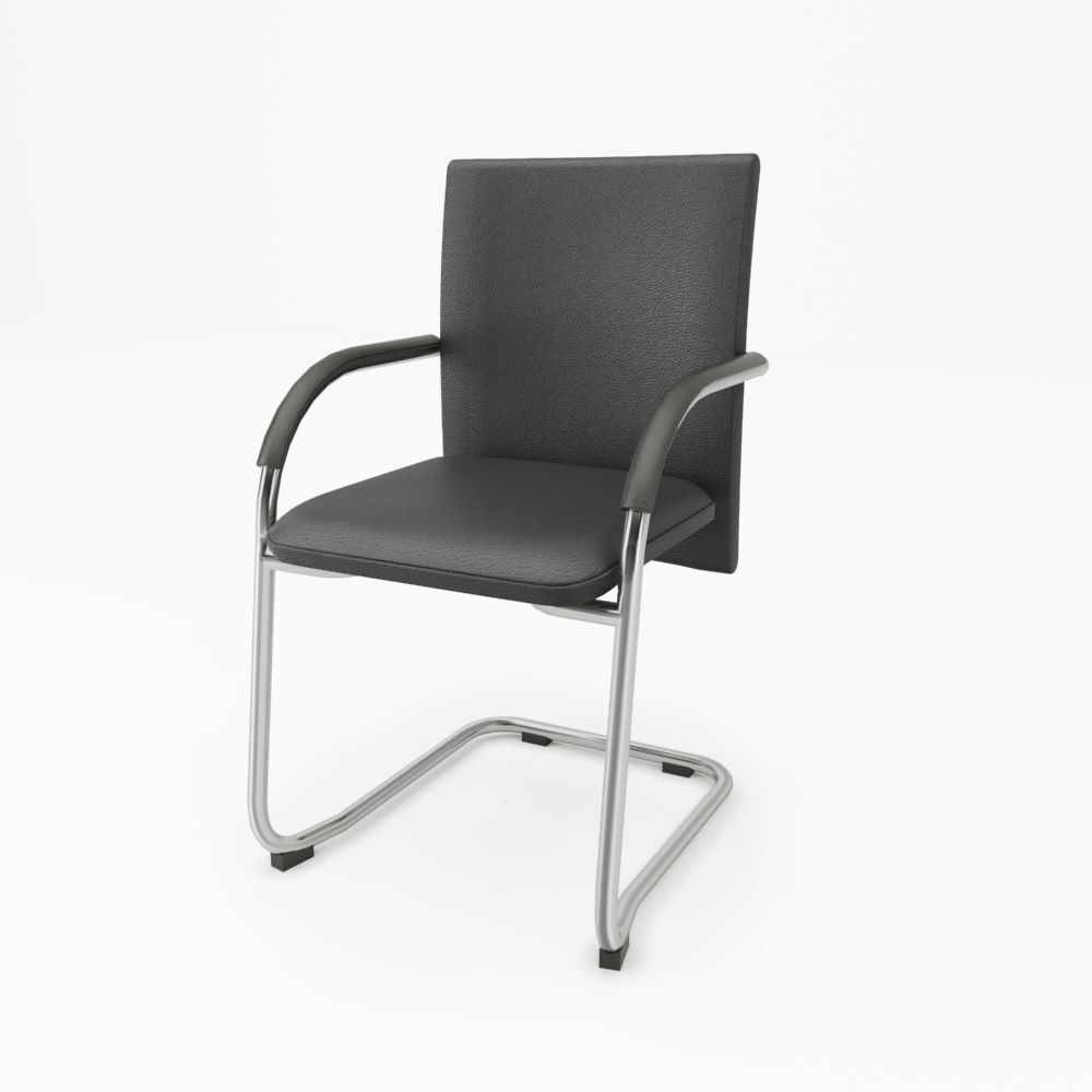 Bisley Besucherstuhl Classy in schwarz Produktbild Bisley Besucherstuhl Classy in schwarz bild 3