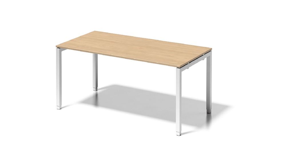 Bisley Cito Schreibtisch 650-850 mm höheneinstellbares U-Gestell B 1600 x T 800 mm Produktbild Bisley Cito Schreibtisch 650-850 mm höheneinstellbares U-Gestell B 1600 x T 800 mm