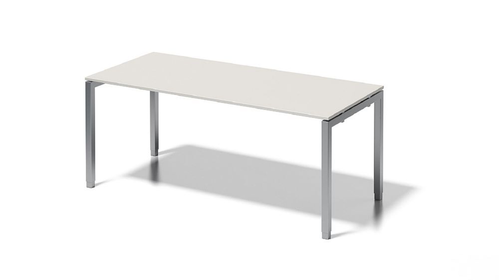 Bisley Cito Schreibtisch 650-850 mm U-Gestell silber Breite 1800 x Tiefe 800 mm  Produktbild Bisley Cito Schreibtisch 650-850 mm U-Gestell silber Breite 1800 x Tiefe 800 mm