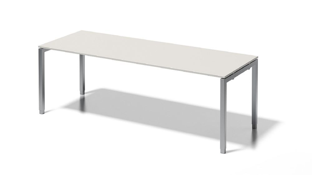 Bisley Cito Schreibtisch 650 - 850 mm höheneinstellbares U Gestell B 2200 x T 80 mm Produktbild Bisley Cito Schreibtisch 650 - 850 mm höheneinstellbares U Gestell B 2200 x T 80 mm