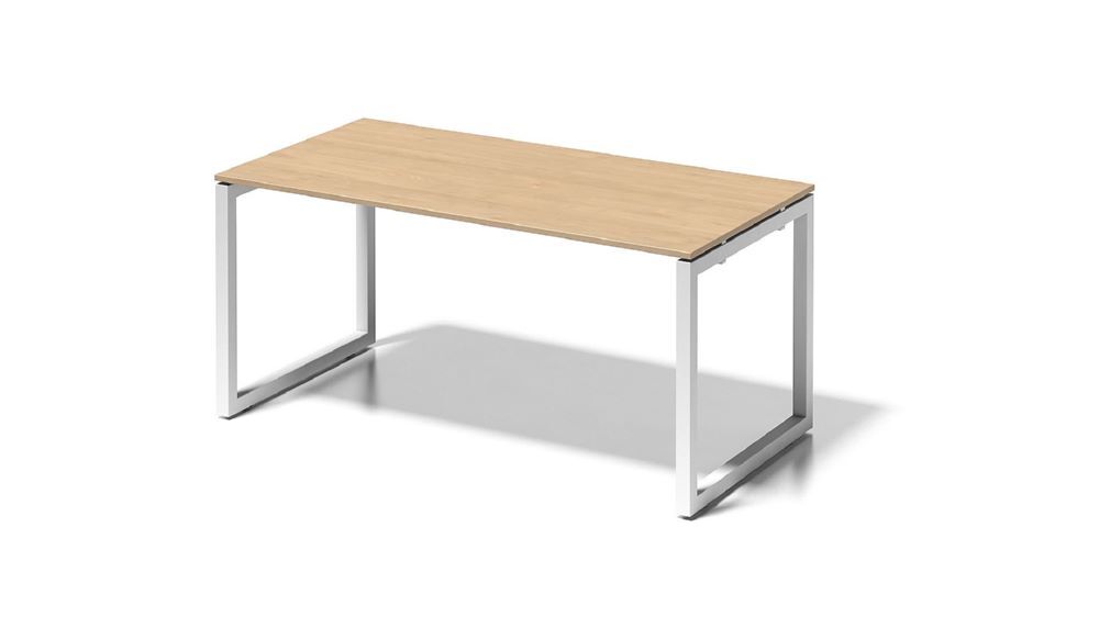 Bisley Cito Schreibtisch 740 mm höhenfixes O-Gestell H19 x B1600 x T800 mm Dekor ahorn Produktbild Bisley Cito Schreibtisch 740 mm höhenfixes O-Gestell H19 x B1600 x T800 mm Dekor ahorn