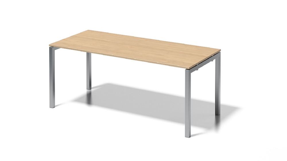 Bisley Cito Schreibtisch 740 mm höhenfixes U-Gestell B 1800 x T 800 mm Ahorn Produktbild Bisley Cito Schreibtisch 740 mm höhenfixes U-Gestell B 1800 x T 800 mm Ahorn