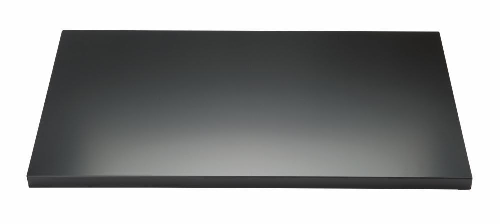 Bisley Fachboden mit Lateralhängevorrichtung für EuroTambour B 800 mm schwarz Produktbild Bisley Fachboden mit Lateralhängevorrichtung für EuroTambour B 800 mm schwarz