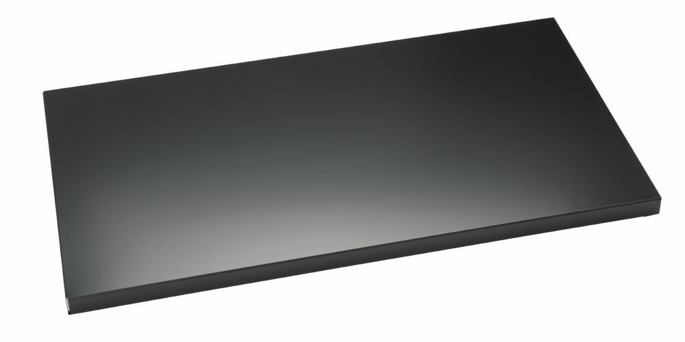 Bisley Fachboden mit Lateralhängevorrichtung für Rolladenschrank B 1200 mm schwarz Produktbild Bisley Fachboden mit Lateralhängevorrichtung für Rolladenschrank B 1200 mm schwarz bild 2