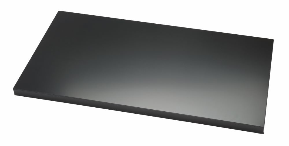 Bisley Fachboden mit Lateralhängevorrichtung für Rolladenschrank B 1200 mm schwarz Produktbild Bisley Fachboden mit Lateralhängevorrichtung für Rolladenschrank B 1200 mm schwarz bild 3
