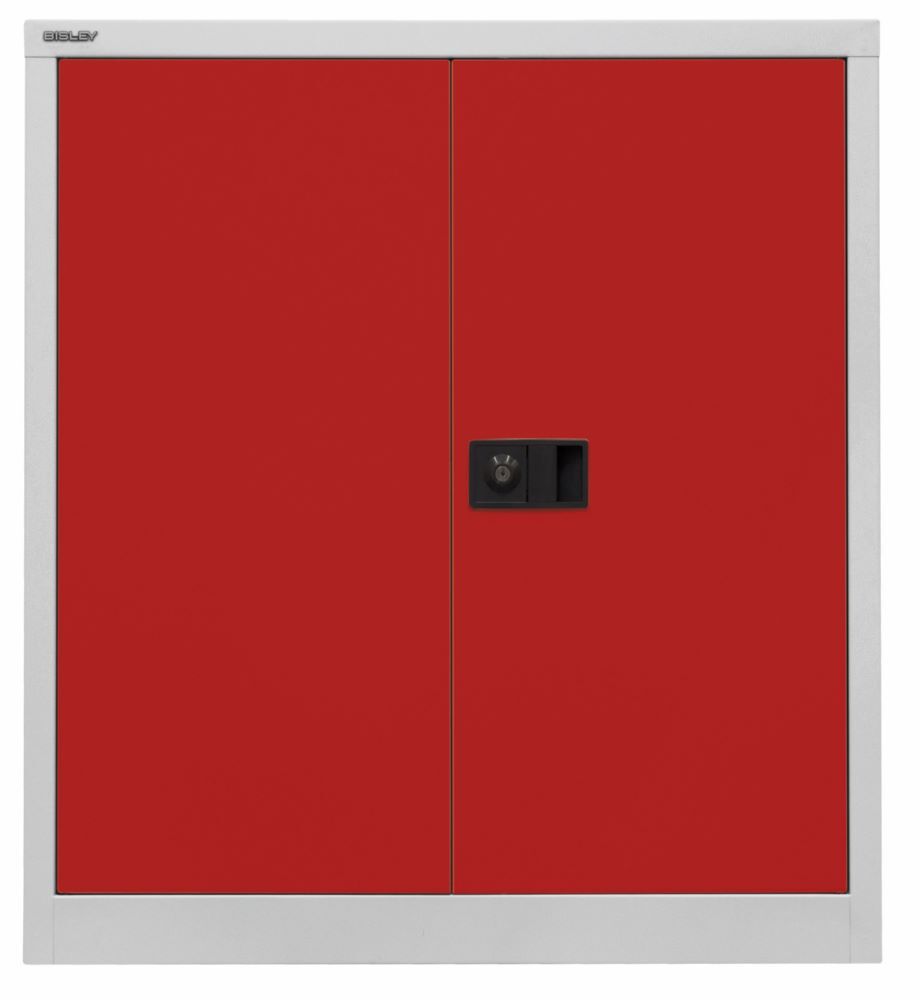 Bisley Flügeltürenschrank Universal 1 Fachboden H 1000 x B 914 x T 400 mm Produktbild Bisley Flügeltürenschrank Universal 1 Fachboden H 1000 x B 914 x T 400 mm
