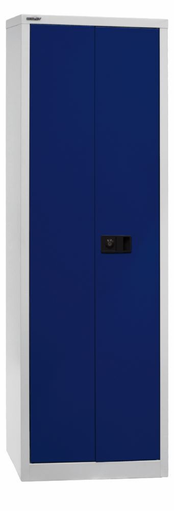 Bisley Flügeltürenschrank Universal 4 Fachböden 5 OH B 600 mm Farbe Korpus grau Produktbild Bisley Flügeltürenschrank Universal 4 Fachböden 5 OH B 600 mm Farbe Korpus grau bild 3