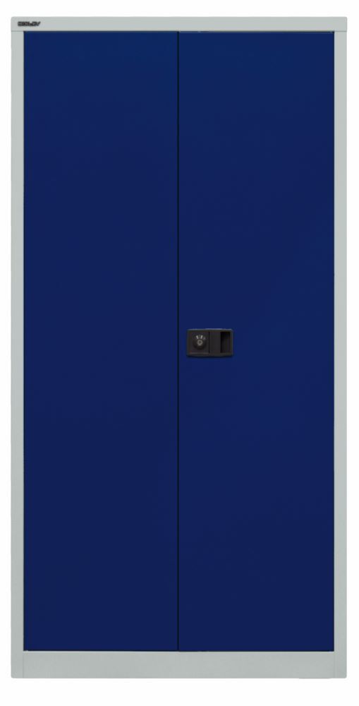 Bisley Flügeltürenschrank Universal 3 Fachböden 4 OH H 1806 x B 914 x T 400 mm Produktbild Bisley Flügeltürenschrank Universal 3 Fachböden 4 OH H 1806 x B 914 x T 400 mm