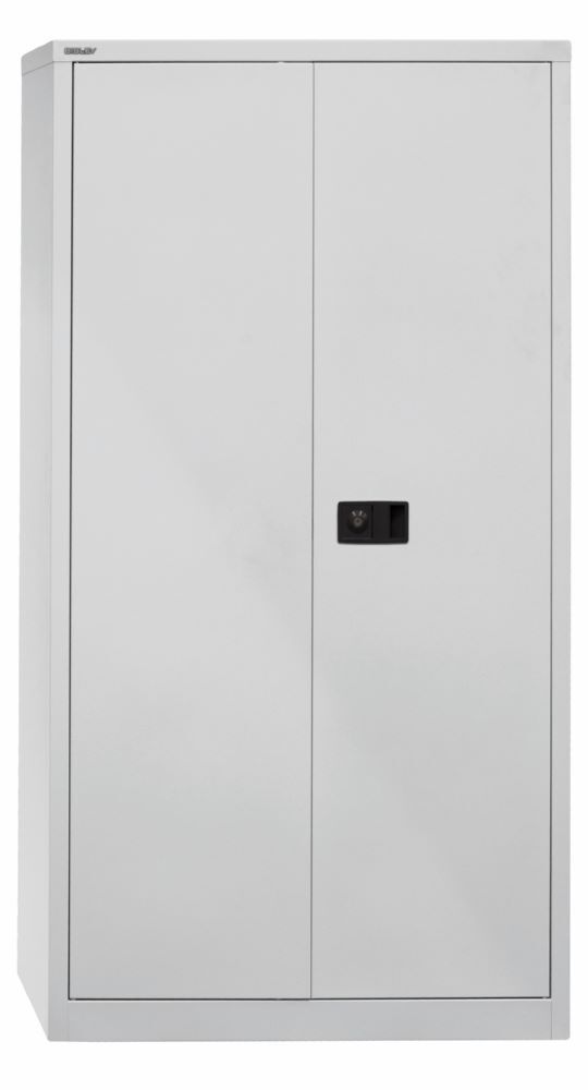 Bisley Flügeltürenschrank Universal 3 Fachböden 4 OH H 1806 x B 914 x T 400 mm Produktbild Bisley Flügeltürenschrank Universal 3 Fachböden 4 OH H 1806 x B 914 x T 400 mm bild 2
