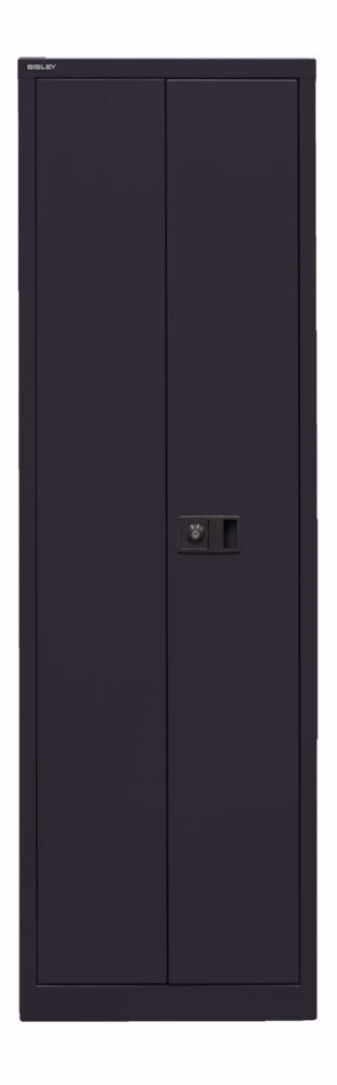 Bisley Flügeltürenschrank Universal 4 Fachböden 5 OH B 600 mm schwarz Produktbild Bisley Flügeltürenschrank Universal 4 Fachböden 5 OH B 600 mm schwarz bild 2