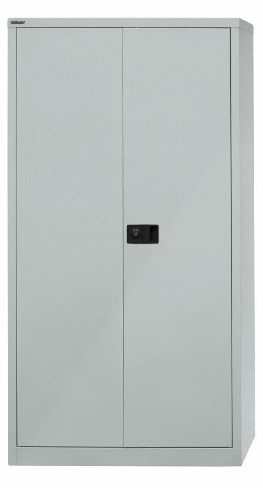 Bisley Flügeltürenschrank Universal 3 Fachböden 4 OH Farbe silber Produktbild Bisley Flügeltürenschrank Universal 3 Fachböden 4 OH Farbe silber bild 3