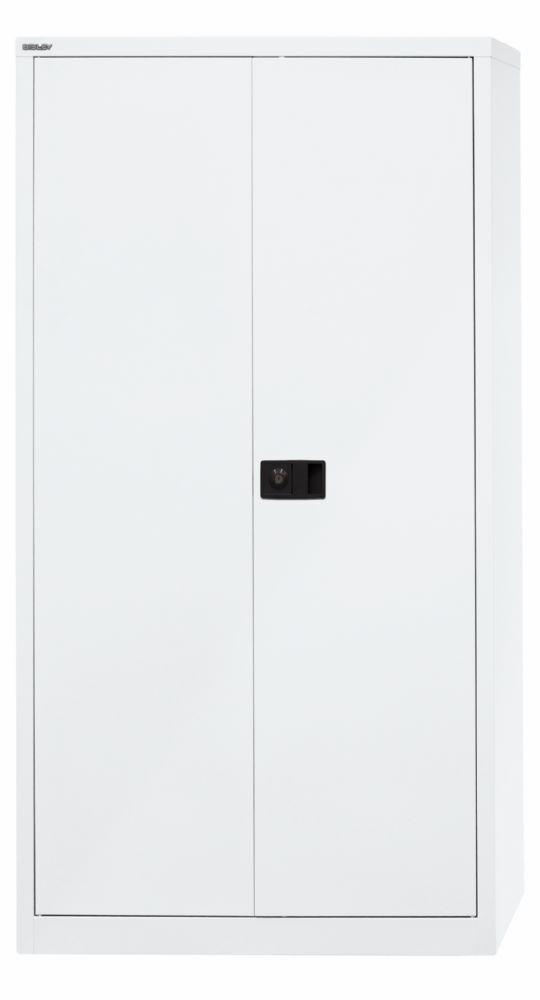 Bisley Flügeltürenschrank Universal 3 Fachböden 4 OH Farbe verkehrsweiß Produktbild Bisley Flügeltürenschrank Universal 3 Fachböden 4 OH Farbe verkehrsweiß bild 3
