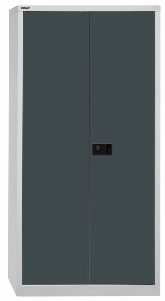 Bisley Flügeltürenschrank Universal Garderobeneinsatz H 1950 x B 600 x T 400 mm Produktbild Bisley Flügeltürenschrank Universal Garderobeneinsatz H 1950 x B 600 x T 400 mm bild 3