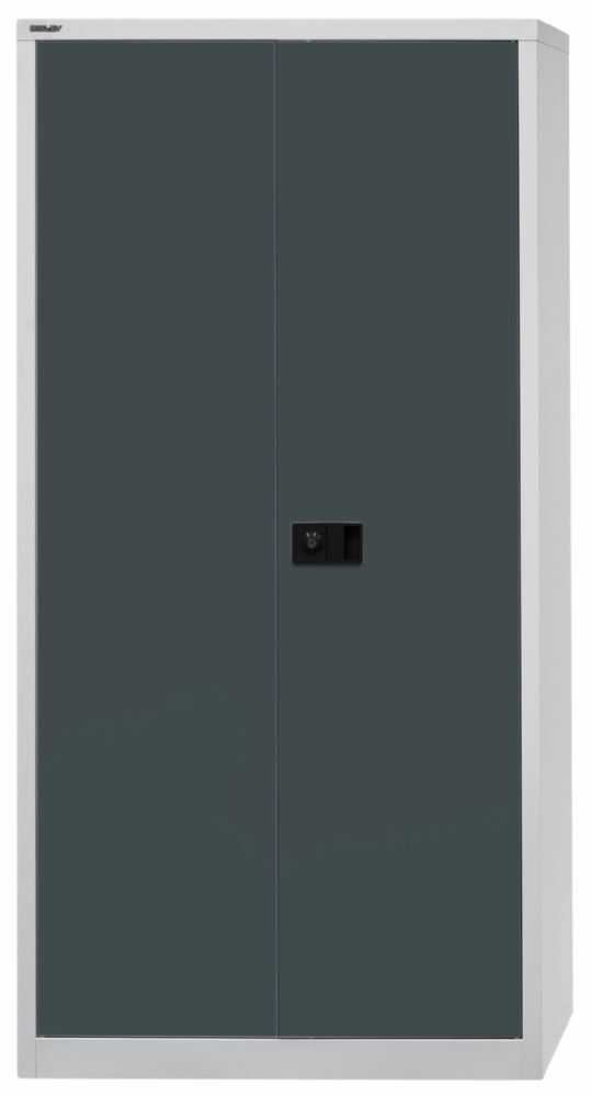 Bisley Flügeltürenschrank Universal Garderobeneinsatz H 1950 x B 600 x T 400 mm