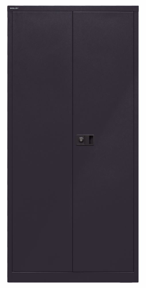 Bisley Flügeltürenschrank Universal Garderobeneinsatz in schwarz H 1950 x B 600 mm
 Produktbild Bisley Flügeltürenschrank Universal Garderobeneinsatz in schwarz H 1950 x B 600 mm
 bild 2
