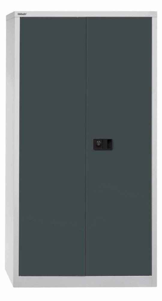 Bisley Flügeltürenschrank Universal 3 verzinkte Fachböden H 1806 x B 914 x T 400 mm Produktbild Bisley Flügeltürenschrank Universal 3 verzinkte Fachböden H 1806 x B 914 x T 400 mm bild 3