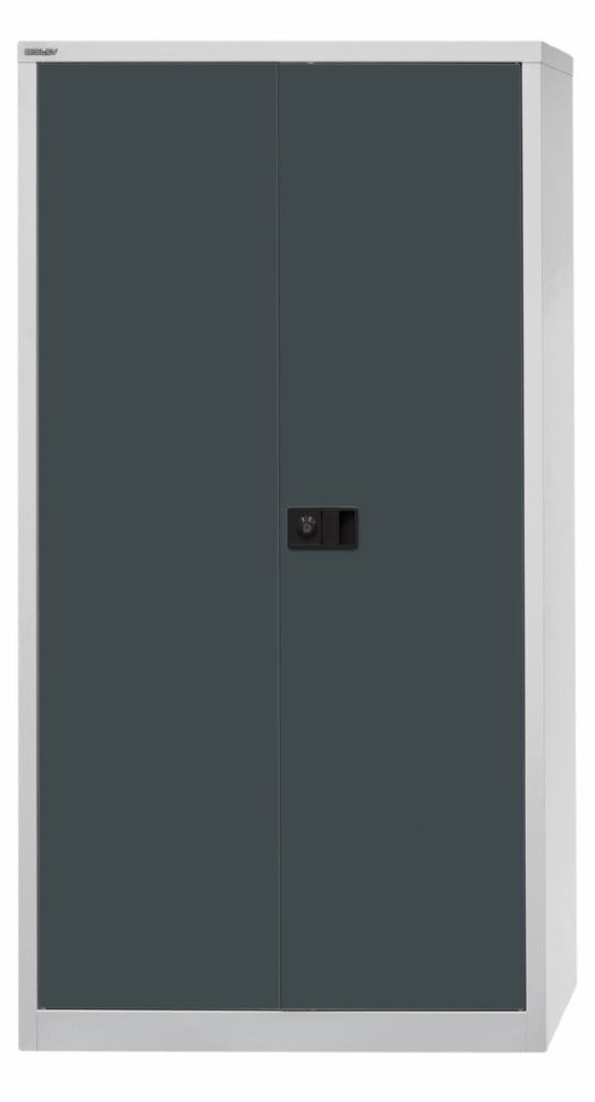 Bisley Flügeltürenschrank Universal 3 verzinkte Fachböden H 1806 x B 914 x T 400 mm Produktbild Bisley Flügeltürenschrank Universal 3 verzinkte Fachböden H 1806 x B 914 x T 400 mm