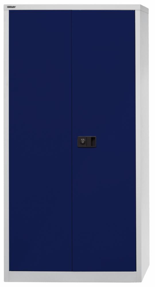 Bisley Flügeltürenschrank Universal 4 verzinkte Fachböden 5 OH Höhe 1950 mm  Produktbild Bisley Flügeltürenschrank Universal 4 verzinkte Fachböden 5 OH Höhe 1950 mm