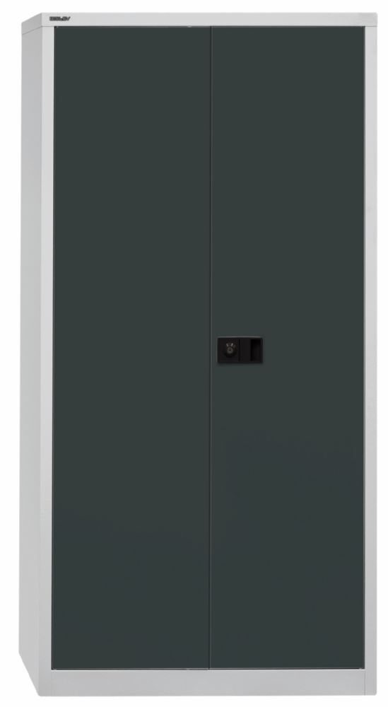 Bisley Flügeltürenschrank Universal 4 verzinkte Fachböden H 1950 x B 914 x T 400 mm Produktbild Bisley Flügeltürenschrank Universal 4 verzinkte Fachböden H 1950 x B 914 x T 400 mm bild 3