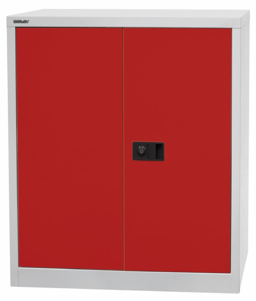 Bisley Flügeltürenschrank Universal 1 verzinkter Fachboden H 1000 x B 914 x T 400 mm Produktbild Bisley Flügeltürenschrank Universal 1 verzinkter Fachboden H 1000 x B 914 x T 400 mm bild 3