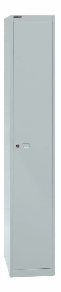 Bisley Garderobenschrank Office 1 Abteil 1 Fach T 457 mm Farbe lichtgrau Produktbild Bisley Garderobenschrank Office 1 Abteil 1 Fach T 457 mm Farbe lichtgrau bild 2