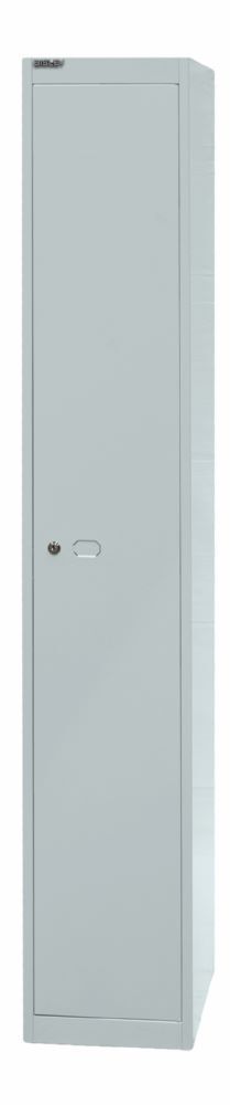 Bisley Garderobenschrank Office 1 Abteil 1 Fach T 457 mm Farbe lichtgrau Produktbild Bisley Garderobenschrank Office 1 Abteil 1 Fach T 457 mm Farbe lichtgrau bild 3
