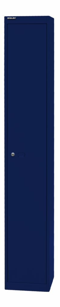 Bisley Garderobenschrank Office 1 Abteil 1 Fach in oxfordblau H 1802 x B 305 x T 305 mm Produktbild Bisley Garderobenschrank Office 1 Abteil 1 Fach in oxfordblau H 1802 x B 305 x T 305 mm