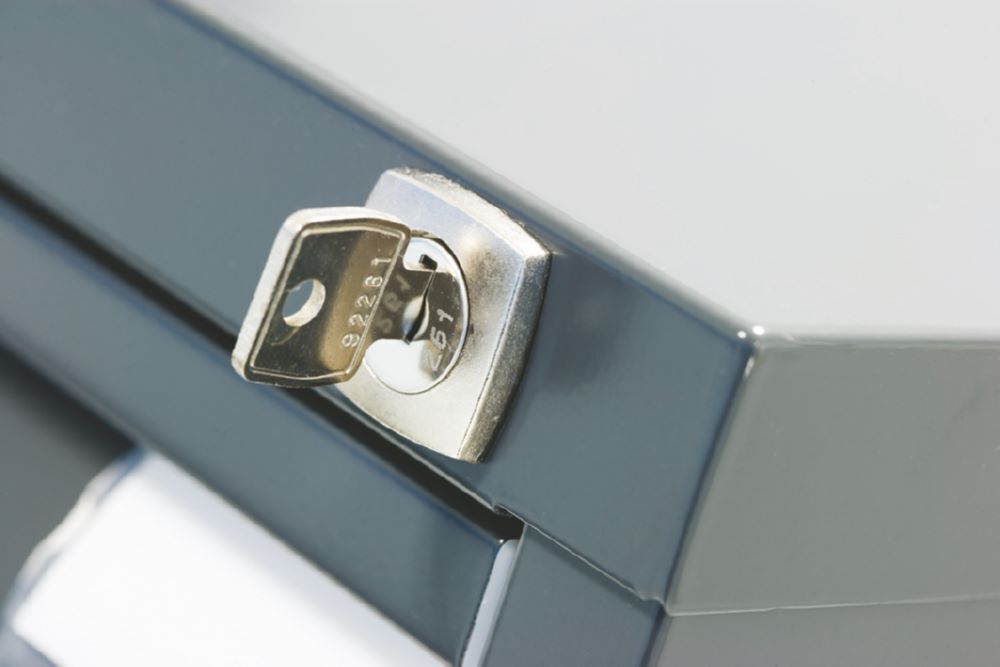 Bisley Hängeregistraturschrank doppelbahnig DIN A4 3 HR-Schubladen H 1016 x B 800 mm Produktbild Bisley Hängeregistraturschrank doppelbahnig DIN A4 3 HR-Schubladen H 1016 x B 800 mm bild 6