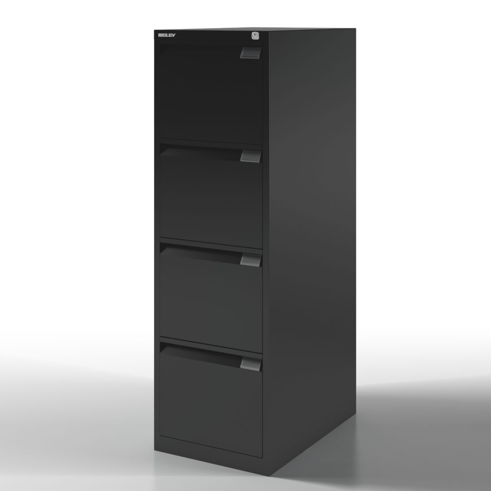 Bisley Hängeregistraturschrank DIN A4 4 HR-Schubladen H 1321 x B 413 x T 622 mm Produktbild Bisley Hängeregistraturschrank DIN A4 4 HR-Schubladen H 1321 x B 413 x T 622 mm bild 3