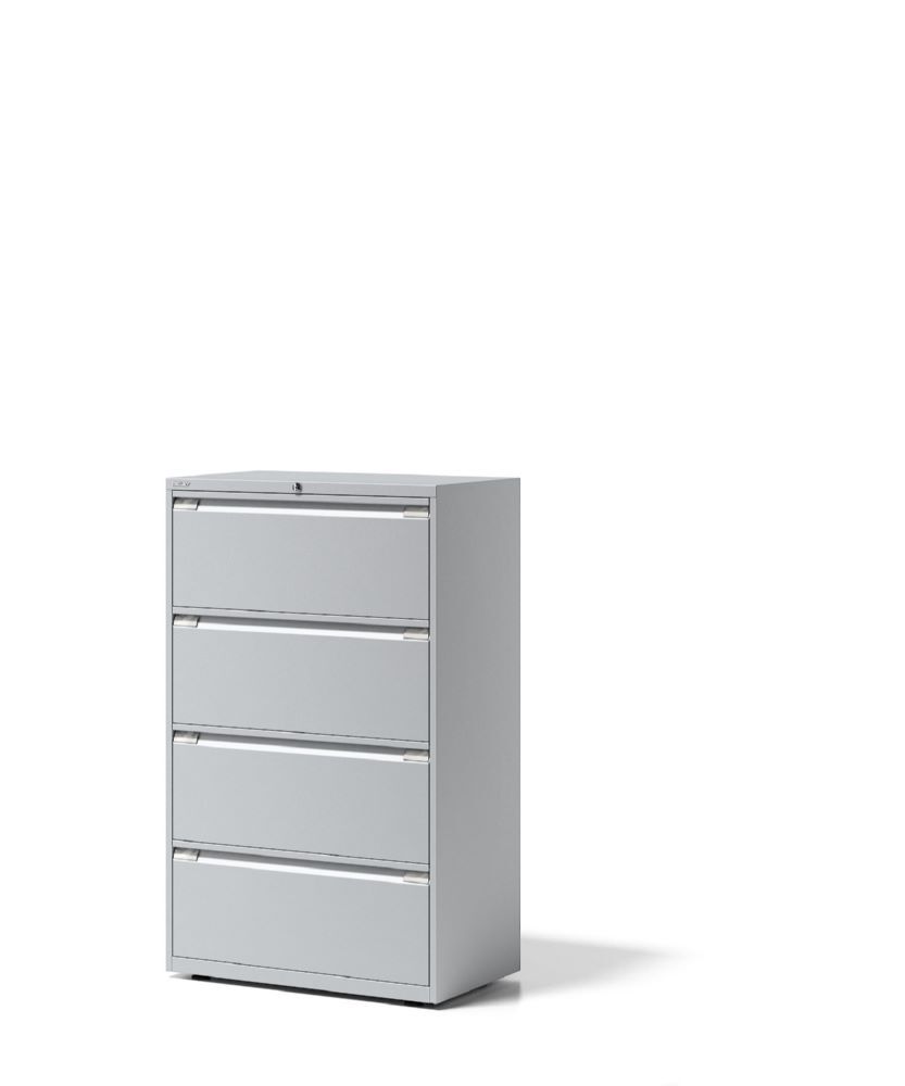 Bisley Hängeregistraturschrank Essentials grau Höhe 1300 -1315 mm Bisley Hängeregistraturschrank Essentials grau Höhe 1300 -1315 mm