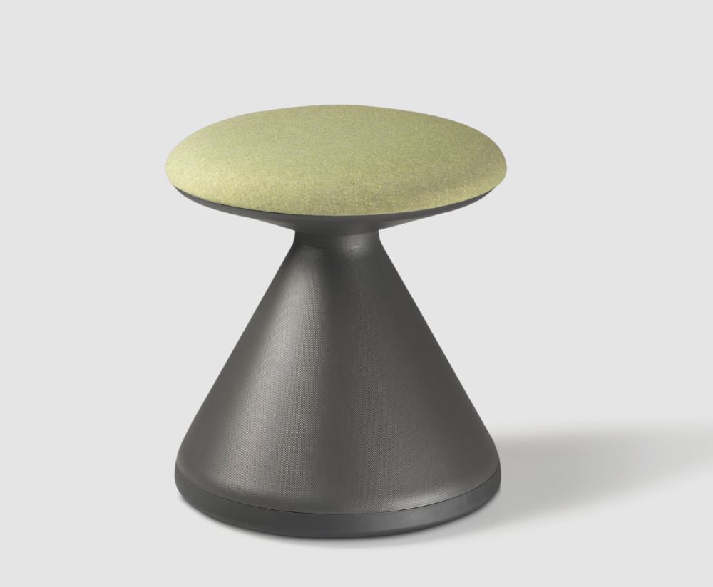 Bisley Hocker Fungus mit drehbarem Sitz grün H460 mm Produktbild Bisley Hocker Fungus mit drehbarem Sitz grün H460 mm