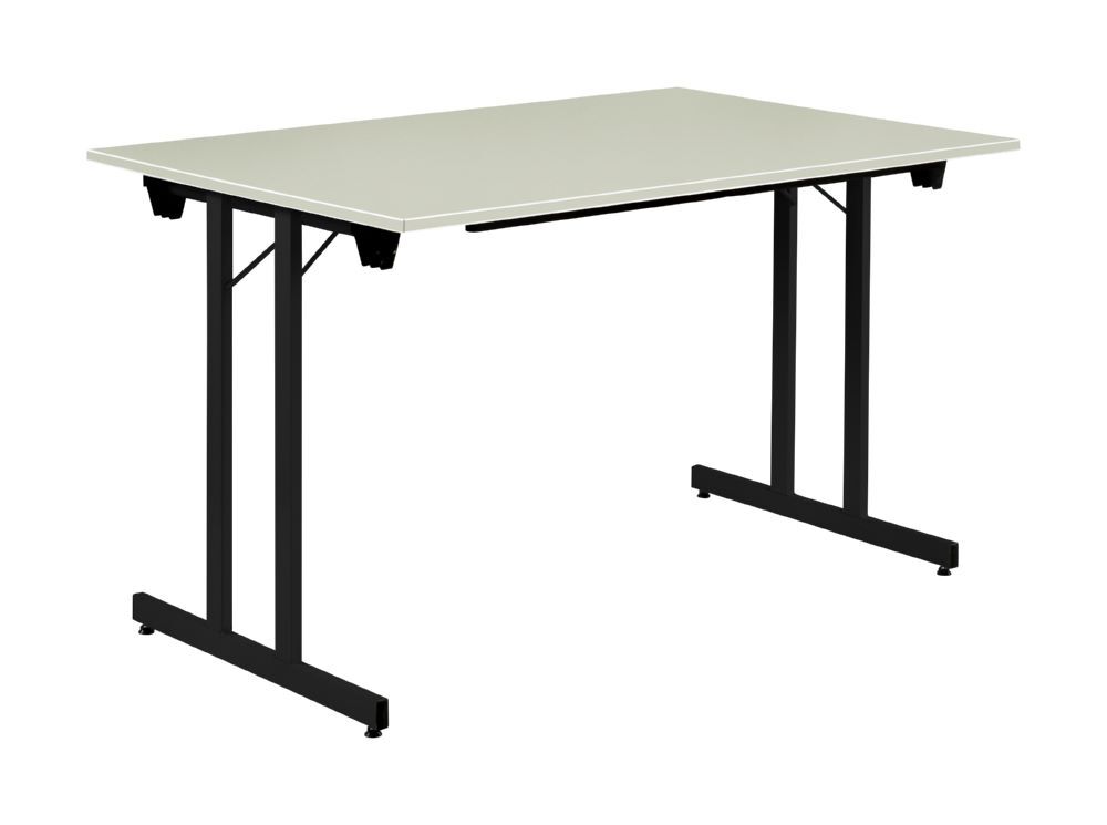 Bisley Klapptisch rechteckig Gestell aus Stahl H 740 x B 1200 x T 600 mm Produktbild Bisley Klapptisch rechteckig Gestell aus Stahl H 740 x B 1200 x T 600 mm
