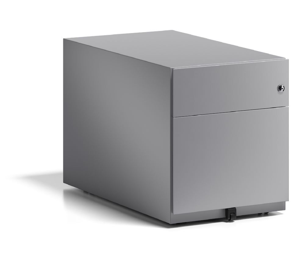 Bisley Rollcontainer Note mit Griffleiste, 1 Universalschublade, 1 HR-Schublade, Farbe Produktbild Bisley Rollcontainer Note mit Griffleiste, 1 Universalschublade, 1 HR-Schublade, Farbe bild 3