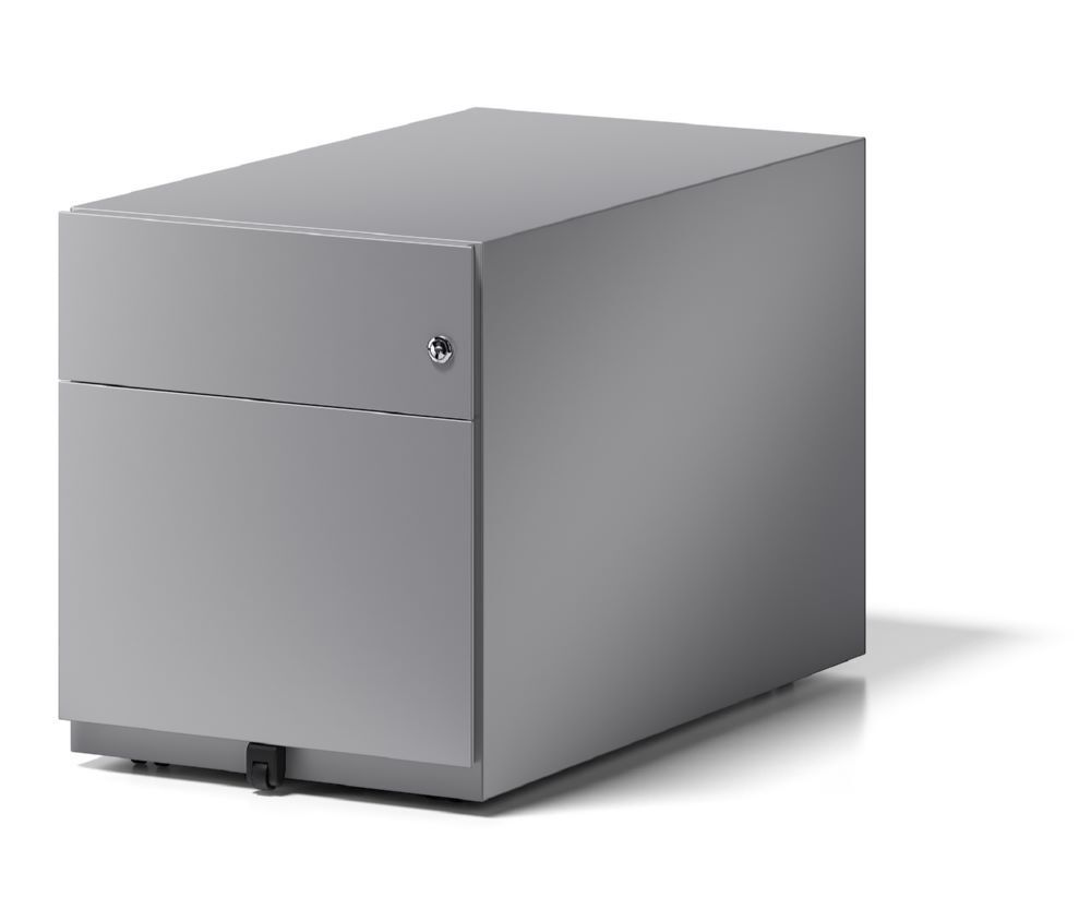 Bisley Rollcontainer Note mit Griffleiste, 1 Universalschublade, 1 HR-Schublade, Farbe Produktbild Bisley Rollcontainer Note mit Griffleiste, 1 Universalschublade, 1 HR-Schublade, Farbe bild 4