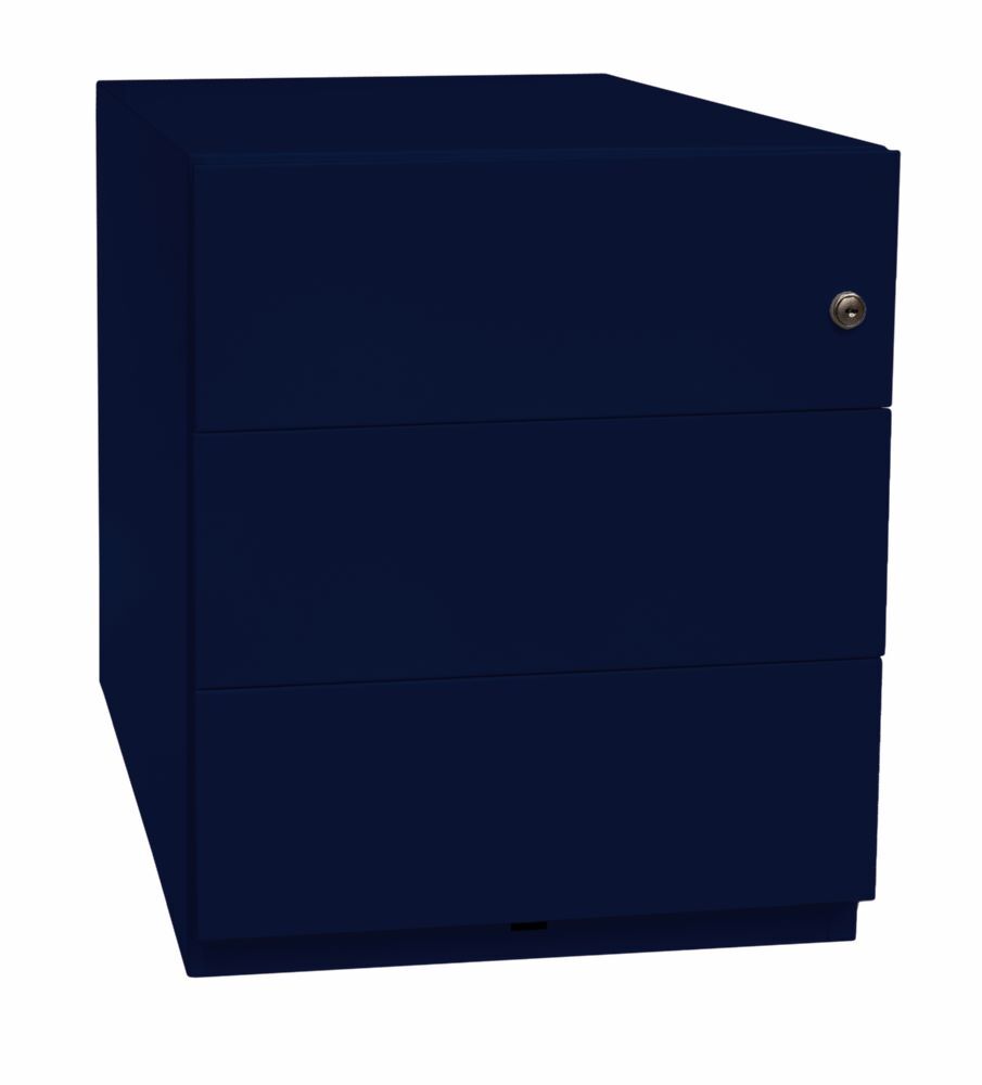 Bisley Rollcontainer Note mit Griffleiste 3 Schubladen H 495 x B 420 x T 565 mm Produktbild Bisley Rollcontainer Note mit Griffleiste 3 Schubladen H 495 x B 420 x T 565 mm bild 3