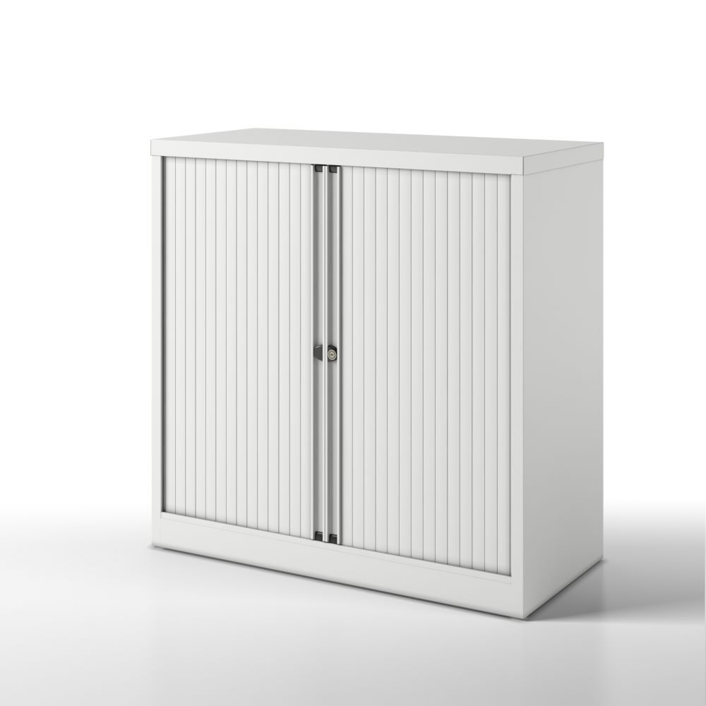 Bisley Rollladenschrank Essentials mit 1 Fachboden H 1000-1015 x B1000 x T 470 mm Produktbild Bisley Rollladenschrank Essentials mit 1 Fachboden H 1000-1015 x B1000 x T 470 mm bild 6