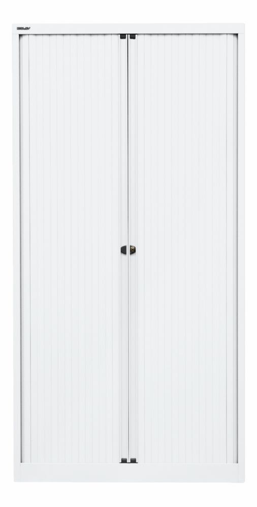 Bisley Rollladenschrank EuroTambour 4 Fachböden B 1000 mm verkehrsweiß Produktbild Bisley Rollladenschrank EuroTambour 4 Fachböden B 1000 mm verkehrsweiß