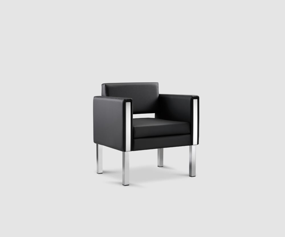 Bisley Sessel Only Bezug aus Kunstleder 730 x 700 mm Produktbild Bisley Sessel Only Bezug aus Kunstleder 730 x 700 mm
