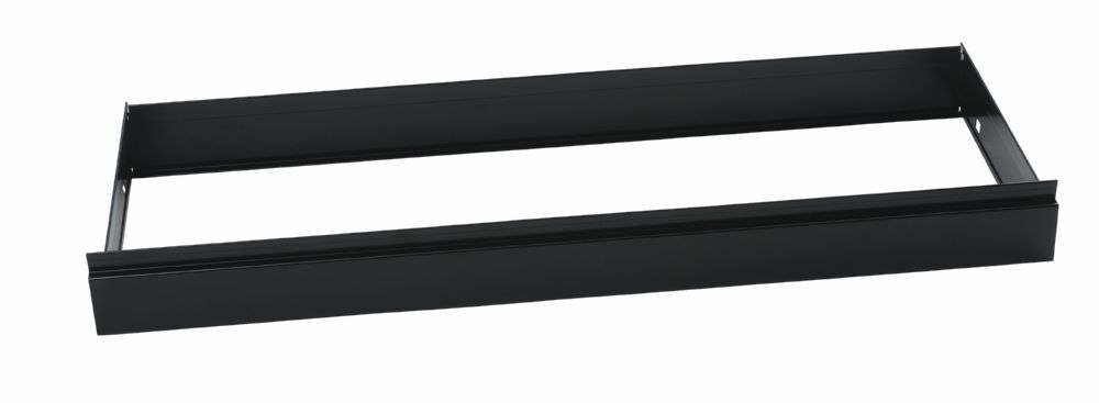 Bisley Teleskophängerahmen für Rolladenschrank B 1000 mm schwarz Produktbild Bisley Teleskophängerahmen für Rolladenschrank B 1000 mm schwarz bild 2