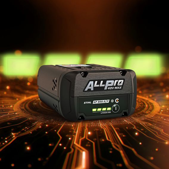 ALLPRO Akku in Nahaufnahme Produktbild ALLPRO Akku in Nahaufnahme