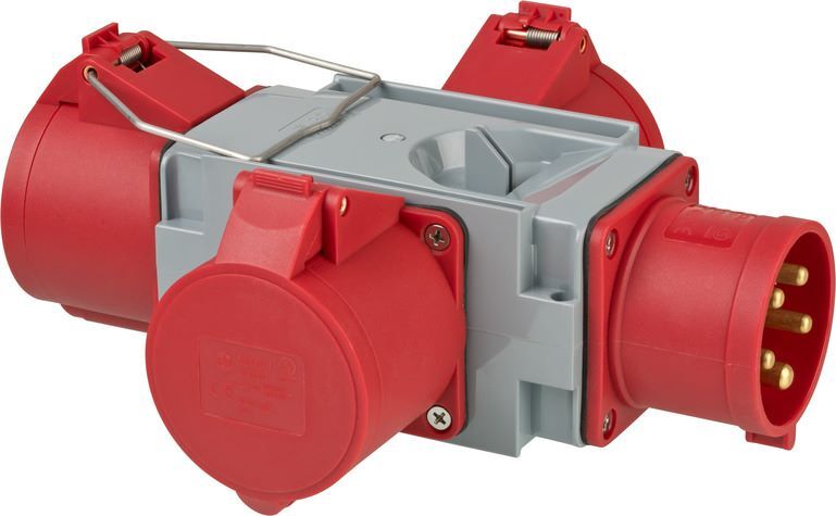 Brennenstuhl CEE Adapter Stromverteiler IP44 verschiedene Anschlüsse Produktbild Brennenstuhl CEE Adapter Stromverteiler IP44 verschiedene Anschlüsse bild 4