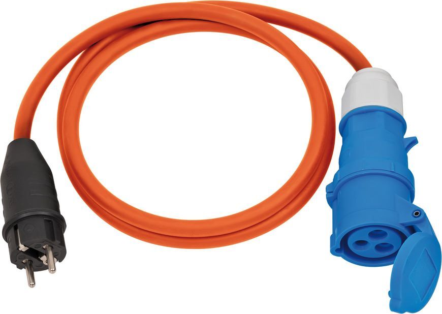 Brennenstuhl Adapterkabel CEE Adapterleitung mit Schutzkontakt Stecker und CEE Kupplung Produktbild Brennenstuhl Adapterkabel CEE Adapterleitung mit Schutzkontakt Stecker und CEE Kupplung