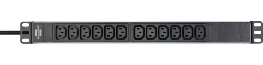 Brennenstuhl Alu Line 19 Zoll Steckdosenleiste 12 fach Produktbild Brennenstuhl Alu Line 19 Zoll Steckdosenleiste 12 fach bild 3