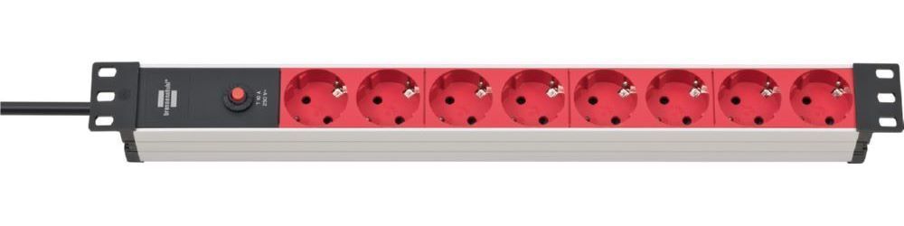 Brennenstuhl Alu Line 19 Zoll Steckdosenleiste 8 fach Produktbild Brennenstuhl Alu Line 19 Zoll Steckdosenleiste 8 fach