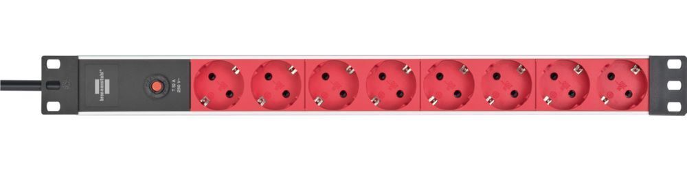 Brennenstuhl Alu Line 19 Zoll Steckdosenleiste 8 fach Produktbild Brennenstuhl Alu Line 19 Zoll Steckdosenleiste 8 fach bild 4