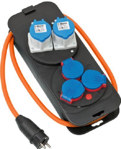 Brennenstuhl CEE Camping Stromverteiler mit Schutzkontakt-Stecker 230V Brennenstuhl CEE Camping Stromverteiler mit Schutzkontakt-Stecker 230V